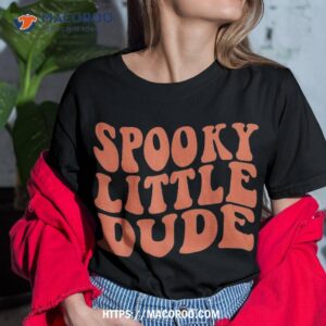 Spooky Dude Toddler Boys Girls Halloween Fall Shirt, Best Halloween Gifts For Adults