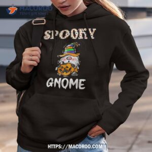 spooky gnome pumpkin gnome halloween shirt hoodie 3