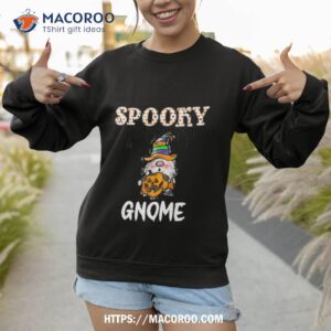 spooky gnome pumpkin gnome halloween shirt sweatshirt 1