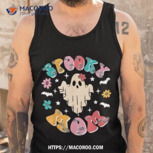 spooky mom shirt funny halloween ghost mama michael myers halloween tank top