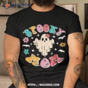 Spooky Mom Shirt Funny Halloween Ghost Mama, Spooky Gifts