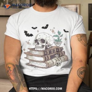 spooky spell books epinasty halloween book lovers shirt halloween gift tshirt