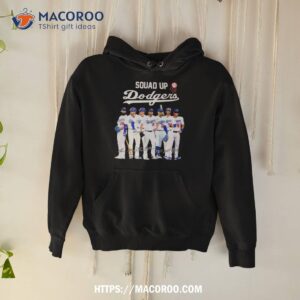 Squadd Up Los Angeles Dodgers 2023 Signatures Shirt