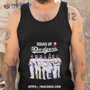 squadd up los angeles dodgers 2023 signatures shirt tank top