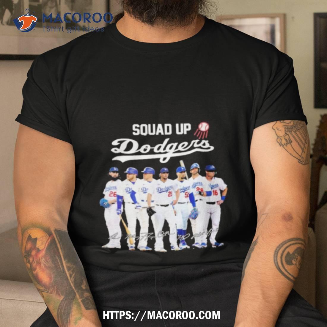 Squad Up Los Angeles Dodgers Signature shirt, hoodie, sweater