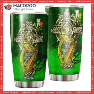 st patrick day celtics stainless steel tumbler 0