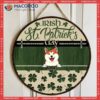 St. Patrick’s Day Personalized Wood Sign, Gifts For Pet Lovers, Holiday Custom Wooden Signs