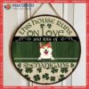St. Patrick’s Day Personalized Wood Sign, Gifts For Pet Lovers, This House Runs On Love And A Lot Of Shenanigans