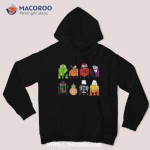 star wars astromech droids halloween shirt spooky gifts hoodie