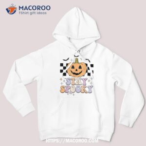 stay spooky shirt halloween ghost shirt scary skull hoodie