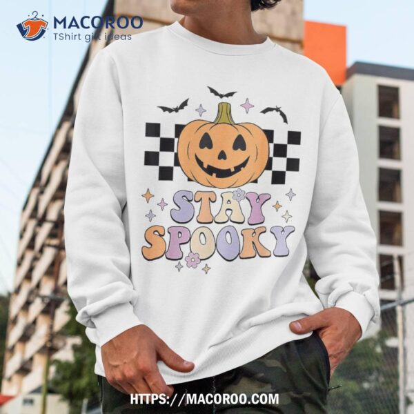 Stay Spooky Shirt, Halloween Ghost Shirt, Scary Skull