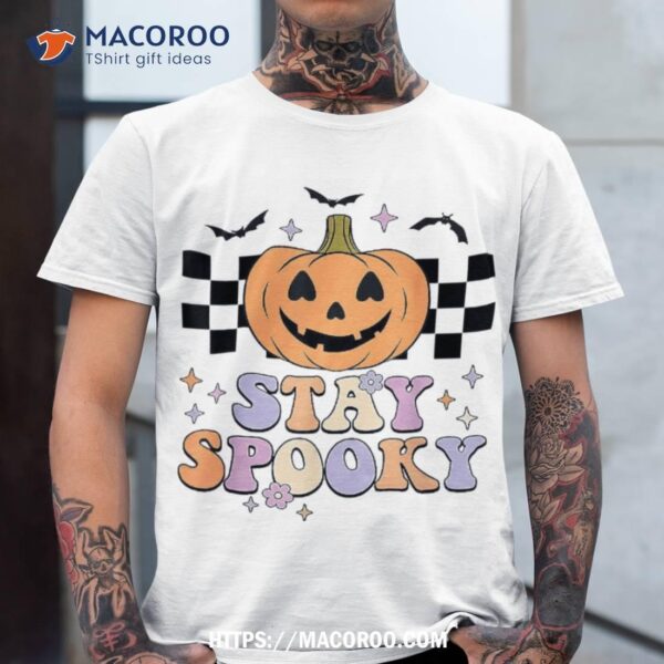 Stay Spooky Shirt, Halloween Ghost Shirt, Scary Skull