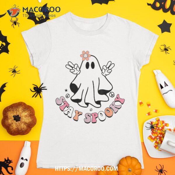 Stay Spooky Shirt, Halloween Ghost Shirt, Sugar Skull Pumpkin