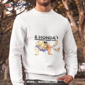 Street Fighter E Honda’s Hundred Hand Slap Shirt 2 street fighter e honda s hundred hand slap shirt sweatshirt