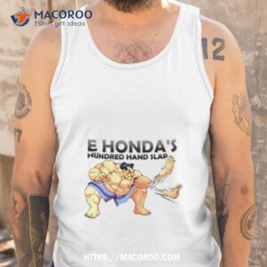 Street Fighter E Honda’s Hundred Hand Slap Shirt 3 street fighter e honda s hundred hand slap shirt tank top