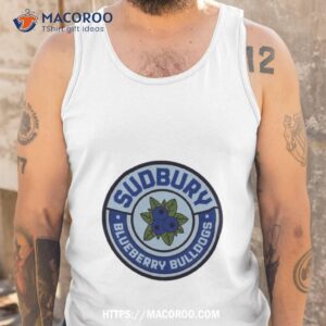 sudbury blueberry bulldogs shirt tank top