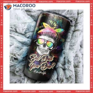 Sugar Skull Stainless Steel Tumbler