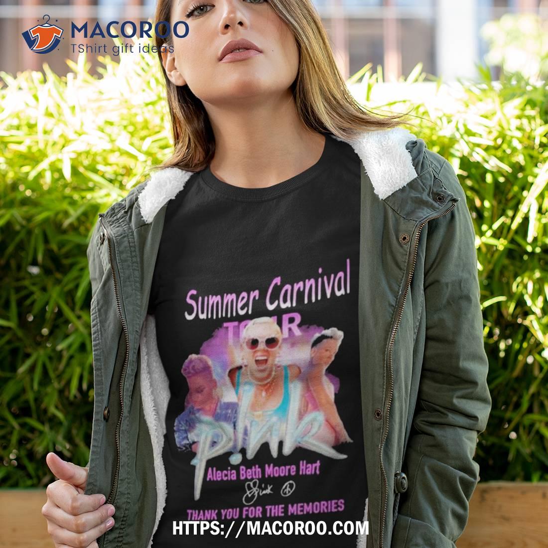 Summer Carnival Tour Alecia Beth Moore Hart Thank You For The Memories Shirt Summer Carnival Tour Alecia Beth Moore Hart Thank You For The Memories Shirt