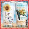 Sunflower Stainless Steel Tumbler
