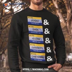 superstars of the superstore shirt sweatshirt