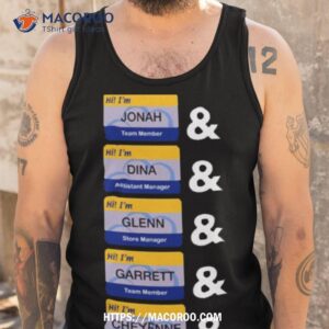 superstars of the superstore shirt tank top