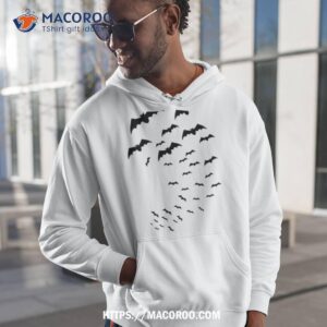 Swarm Of Bats Halloween Shirt