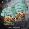 Swedish Air Force Saab S100b Argus (340aew) Hawaiian Shirt