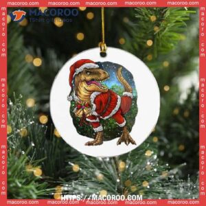 T-rex Dinosaur Jurassic Park Christmas Custom-shaped Acrylic Ornament