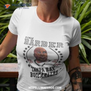 Tampa Bay Buccaneers Ronde Barber Shirt