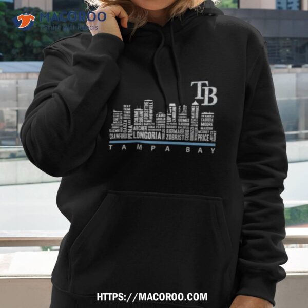 Tampa Bay Rays 2023 Players Skyline Shirt