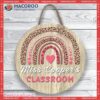 Teacher Door Sign,custom Sign, Back To School, Welcome Rainbow Classroom Gift