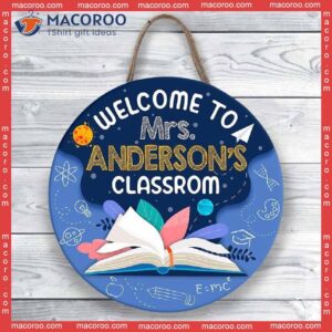 Teacher Gift, Classroom Door Sign, Back To School Gift,custom Hanger, Decor