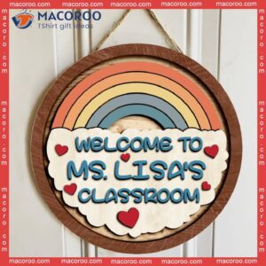 Teacher Gifts For Christmas,personalized Name Classroom Decor Welcome Signs