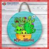 Teacher’s Name Sign,personalize Cactus Teacher Sign, Door Classroom Welcome Gift, Sign