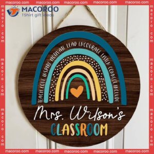 Teacher Sppreciation Week 2022 Gift Ideas,personalized Name Signs For Door Decor