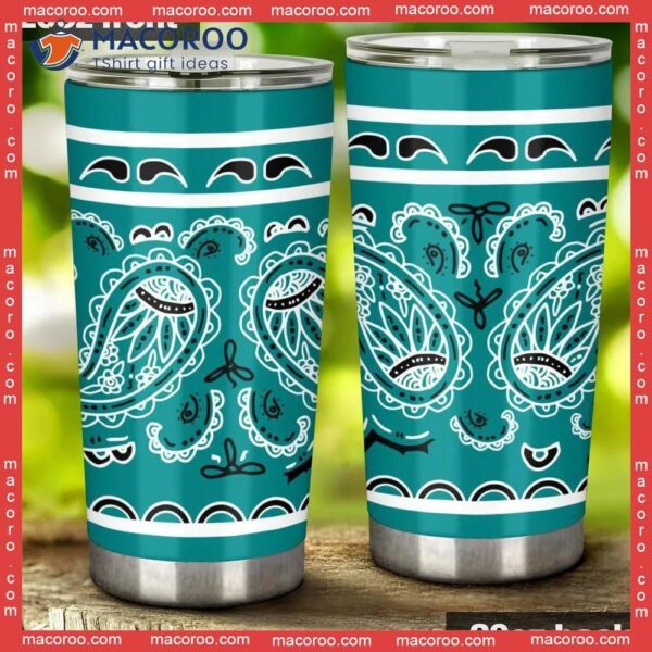 Teal Stainless Steel Tumbler