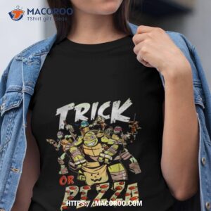 Teenage Mutant Ninja Turtles Halloween Trick Or Pizza Shirt