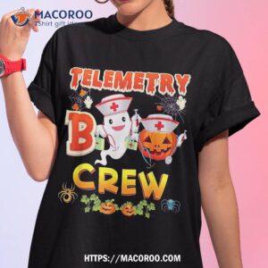 telemetry nurse boo crew ghost witch halloween pumpkin horor shirt tshirt 1