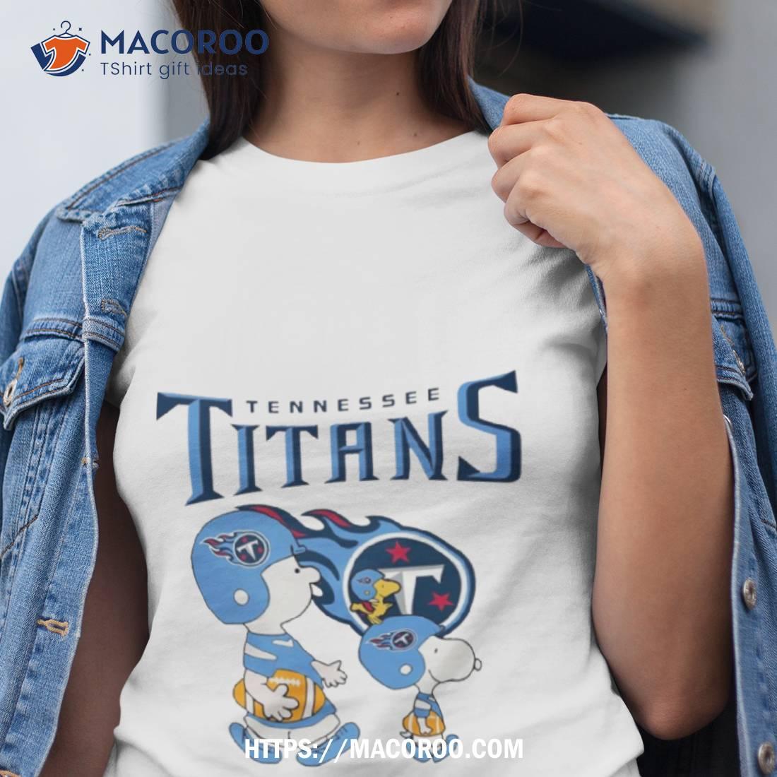 Tennessee Titans Snoopy and Charlie Brown Peanuts shirt, hoodie