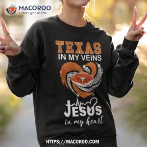 texas in my veins jesus in my heart diamond shirt sweatshirt 2