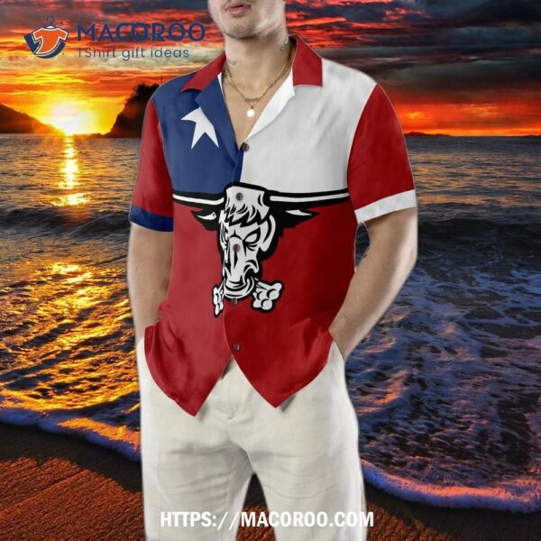 .  Texas Longhorns Hawaiian Shirt, The Lone Star State Of Texas Flag And Home Shirt For .
