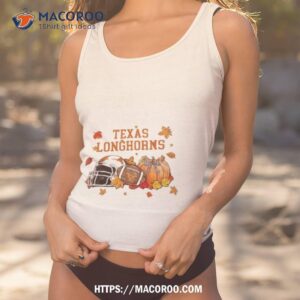 Texas Longhorns Ncaa Football Welcome Fall Pumpkin Halloween 2023 Shirt