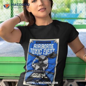 the airborne toxic event lincoln hall chicago il august 12 2023 shirt tshirt 1