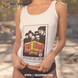 the band retro concershirt tank top 1
