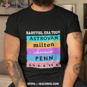 the barstool era tour shirt tshirt