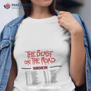 The Beast On The Road Programme Shirt