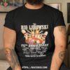 The Big Lebowski 25th Anniversary 1998 2023 Thank You For The Memories Official Shirt