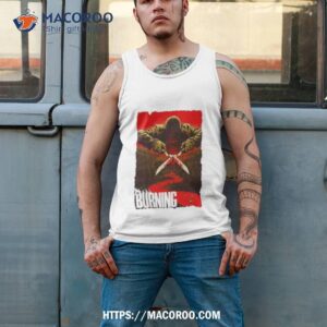 The Burning Horror Halloween Shirt 3 the burning horror halloween shirt tank top 2