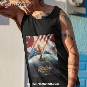 the countdown to the 2026 fifa world cup in canada mexico usa shirt tank top 1