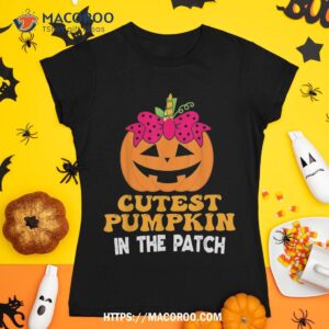 The Cutest Pumpkin In Patch Halloween Unicorn Shirt